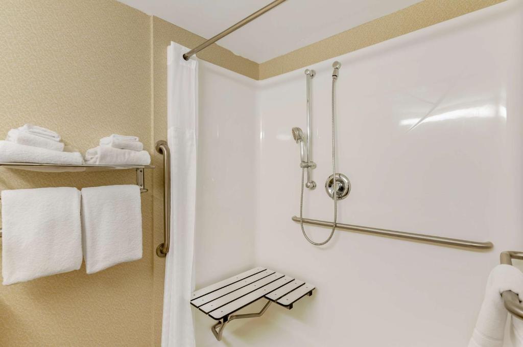 King Room with Mobility Accessible Roll-In Shower