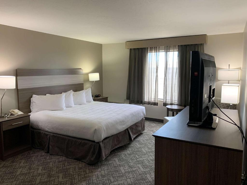 King Room with Roll-in Shower – Disability AccessNon-Smoking