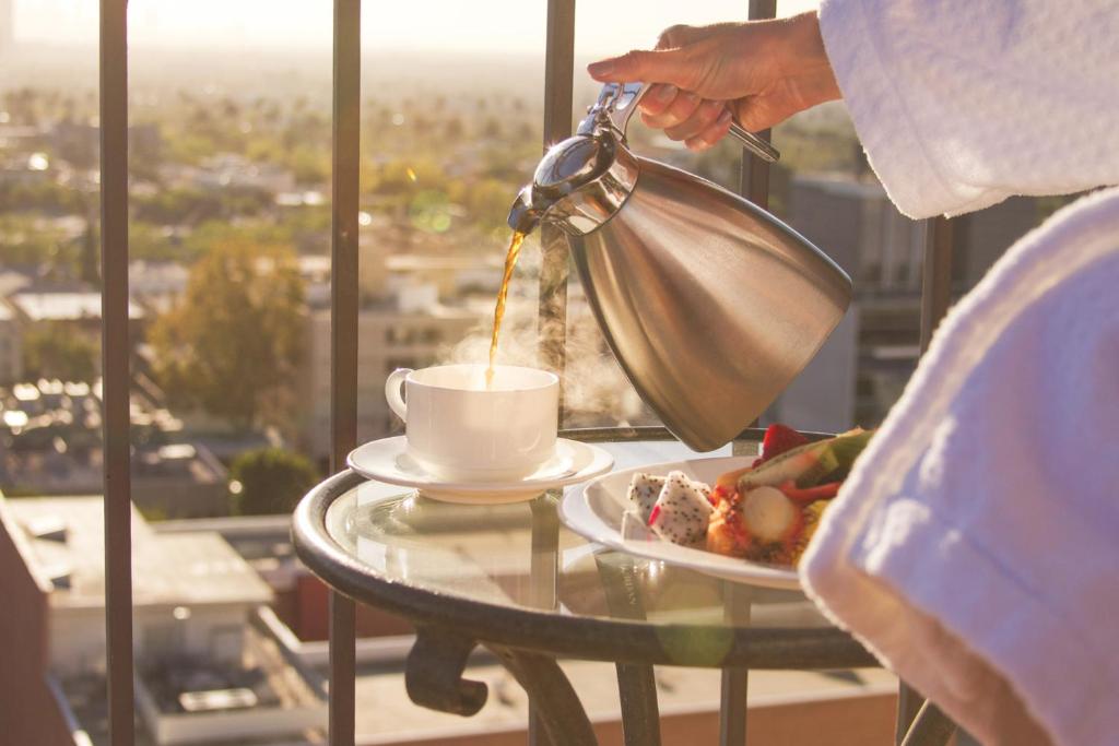 Double Room with Two Double Beds with Balcony