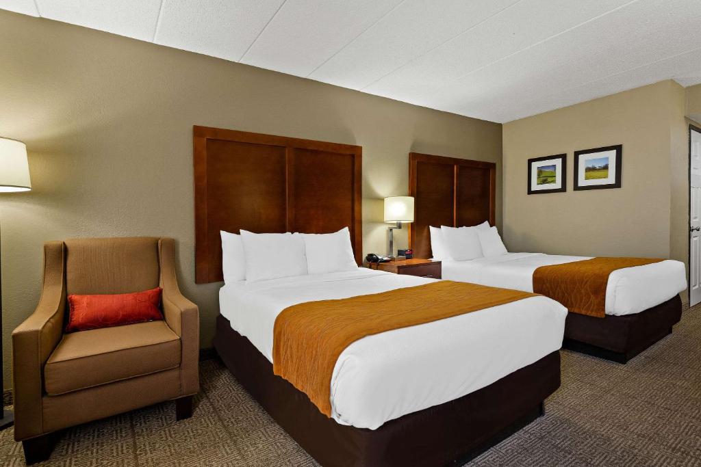 Double Room with Two Double Beds – Non-Smoking