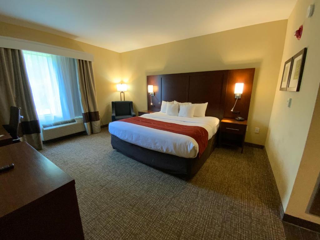 King Room with Roll-In Shower – AccessibleNon-Smoking