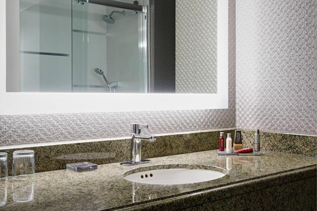 King Room with Roll-in Shower – Mobility Accessible