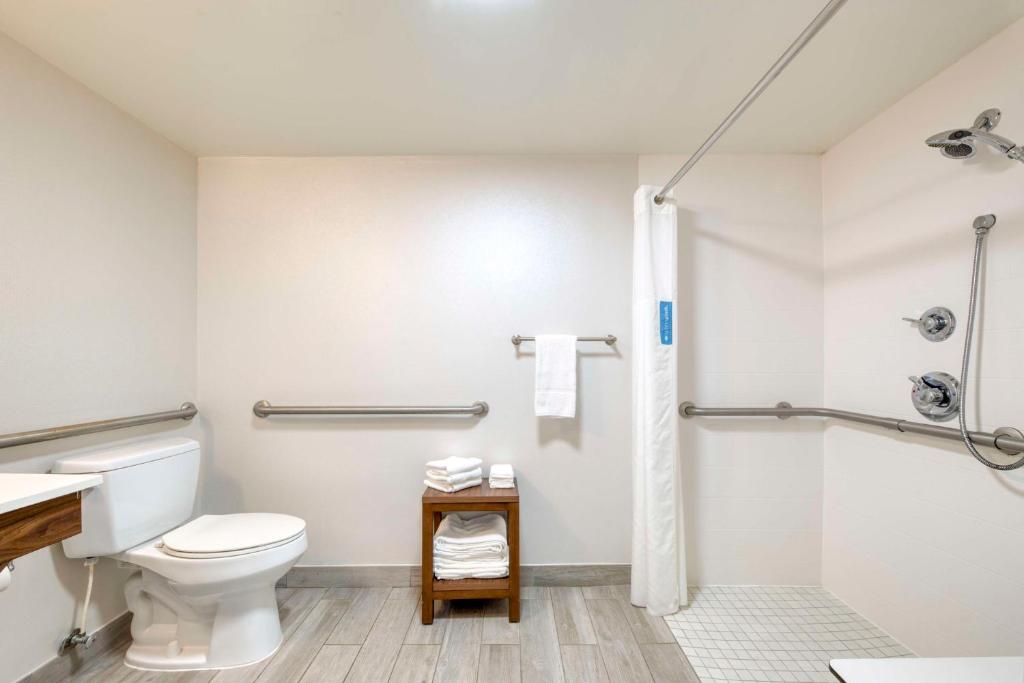 King Room with Roll-In Shower – Disability Access