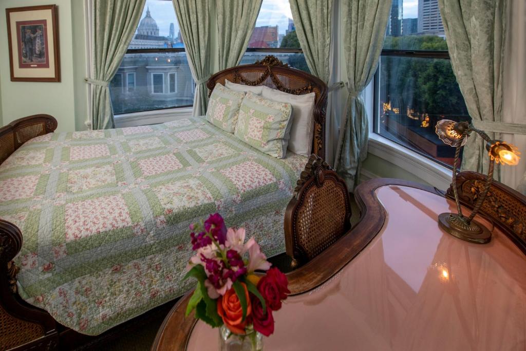 Queen Room with Shared Bathroom