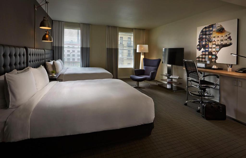 Deluxe Double Room with Two Double Beds