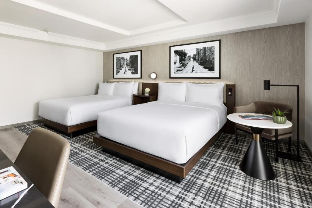 Queen Room with Two Queen Beds and City View