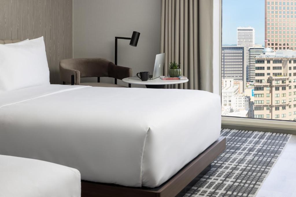 Queen Room with Two Queen Beds and City View