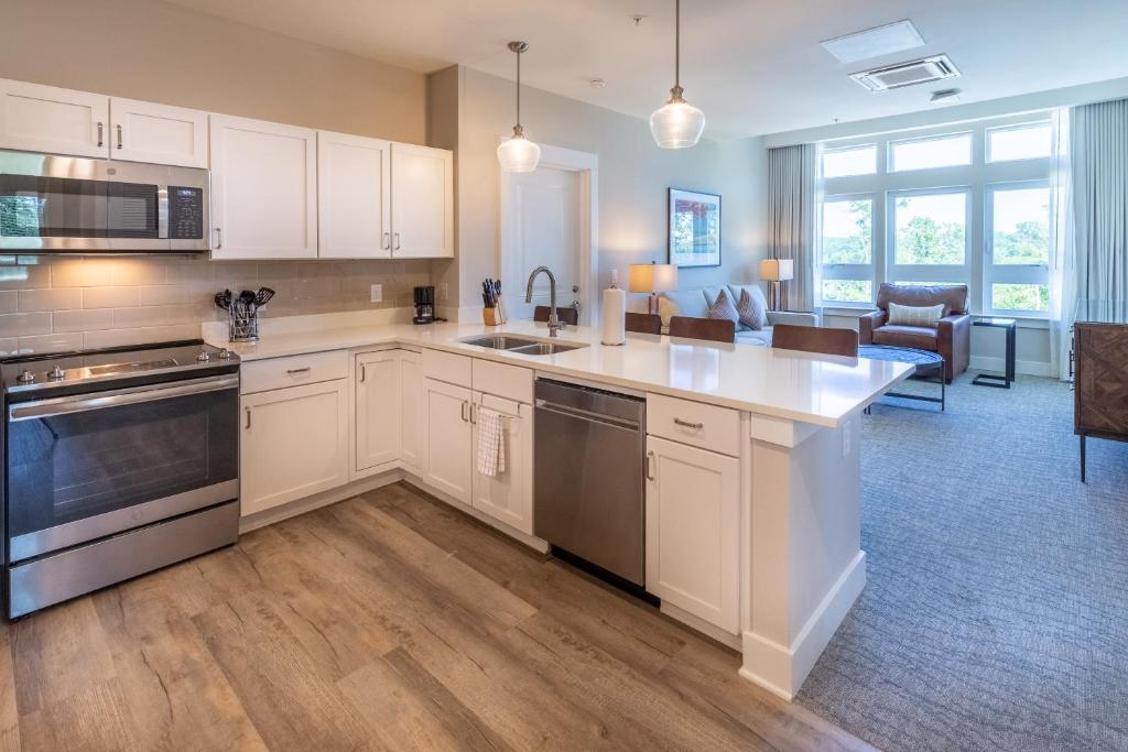 1 Bedroom Suites with Kitchen Lakeside View and King Bed