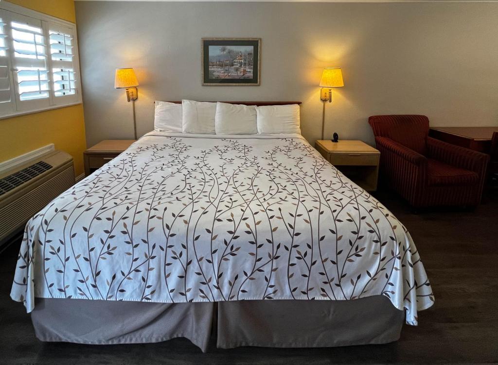 King Room with Roll-in Shower – Disability Access – Non-Smoking