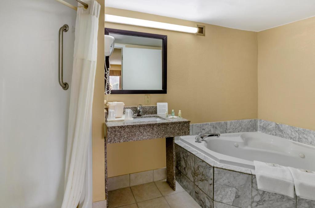 Standard Queen Room and Whirlpool – Non-Smoking