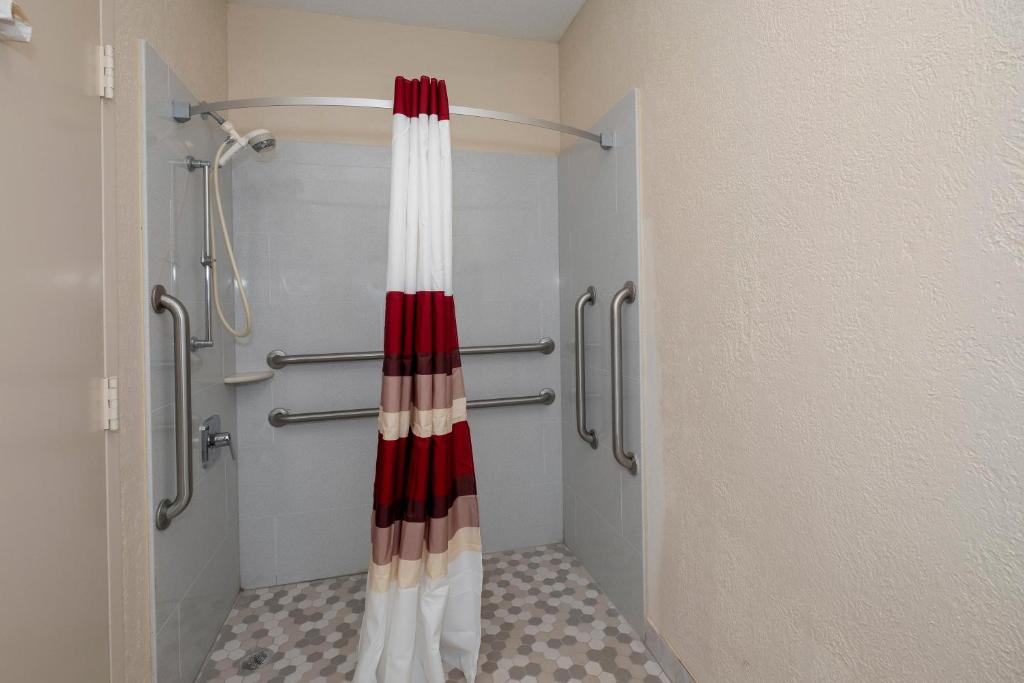 Deluxe Room with Two Queen Beds Disability Access Roll-In Shower Smoke Free