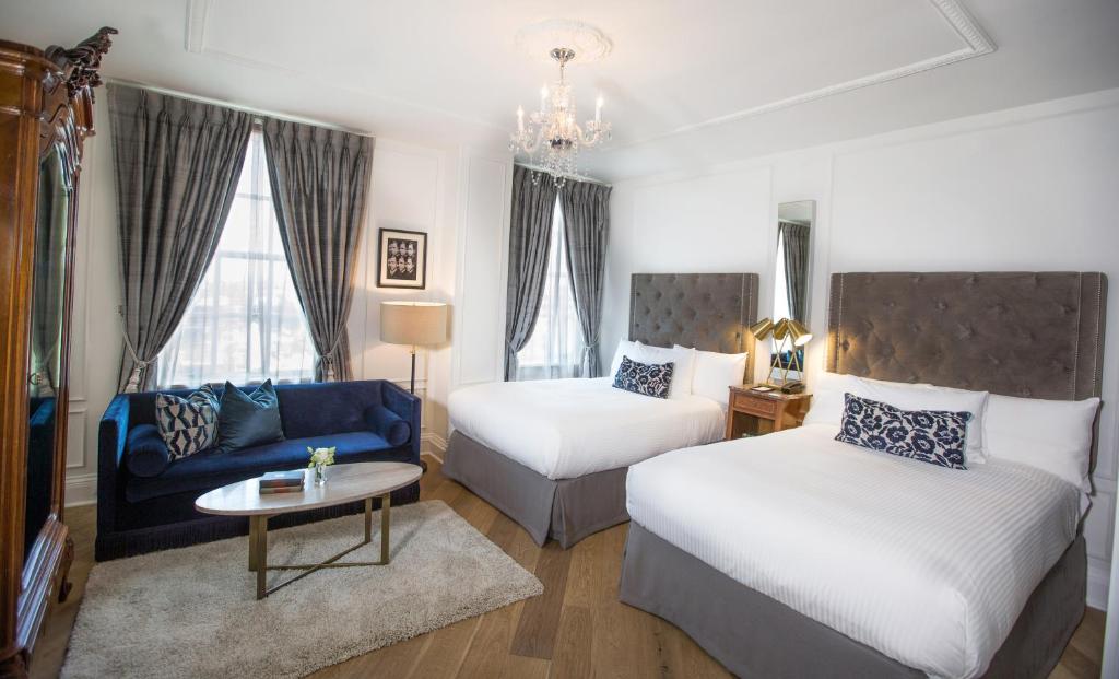 Luxury Double Room with Two Double Beds