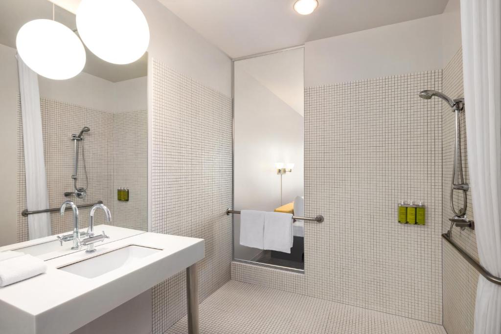 Classic Mobility and Hearing Accessible with Roll In Shower