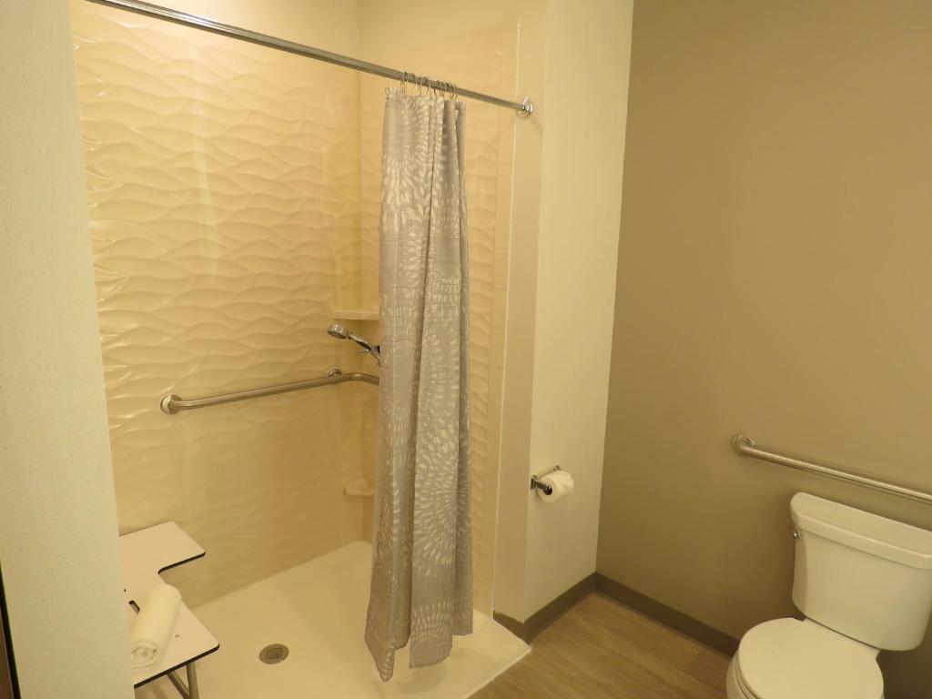 2 Queen Bed Mobility Accessible Room 1BR Suite roll in shower Non-Smoking